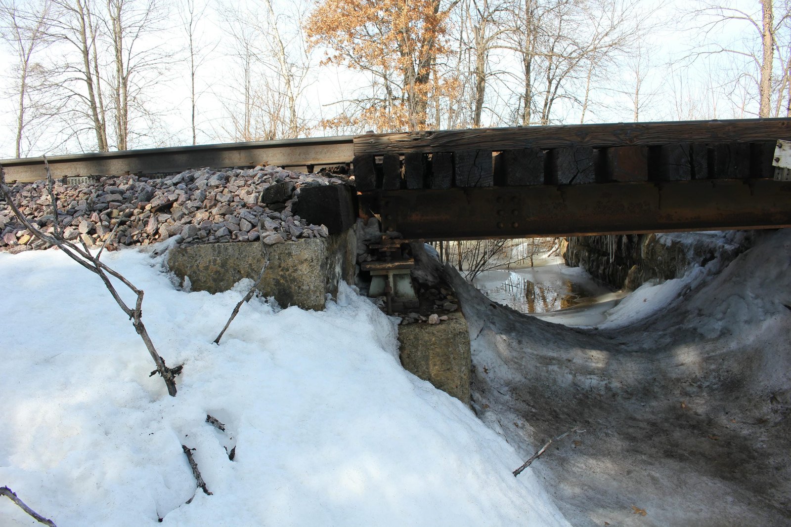 West abutment